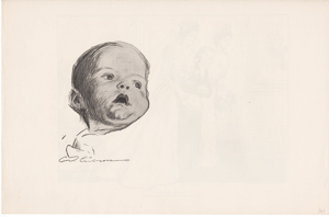 [sketch of baby's head]